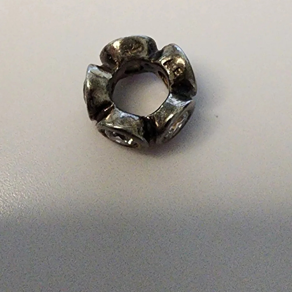 PANDORA LIGHTS CLEAR CZ SPACER 925 ALE STERLING SILVER SPACER CHARM - Picture 4 of 7